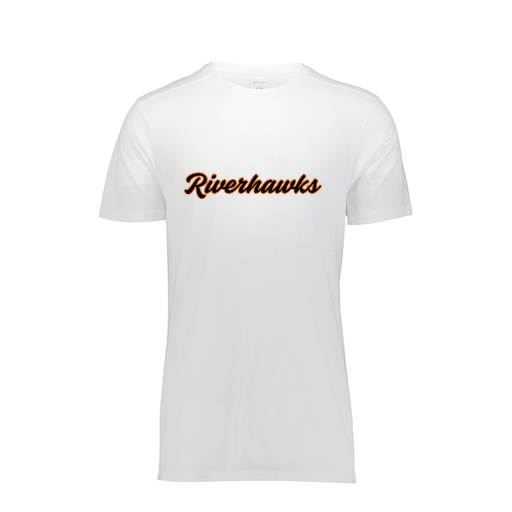 [FTSCUBWH-YS-LOGO1] Decker Youth Tri-Blend T-Shirt - Short Sleeve (Youth S, White, Logo 1)