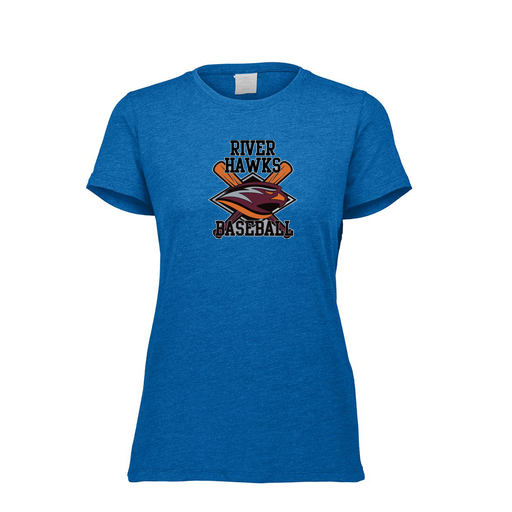 [FTSCUBRY-FAXS-LOGO2] Ladies Ultra-blend T-Shirt (Female Adult XS, Royal, Logo 2)