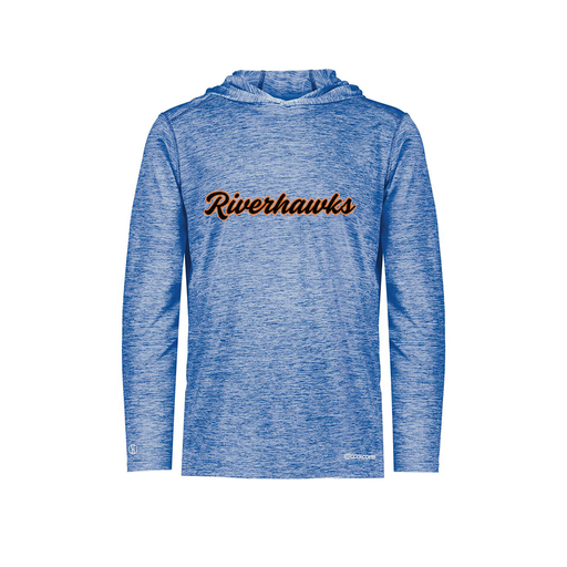 [FOLHCGRY-YS-LOGO1] Decker Youth Charge Hoodie (Youth S, Royal, Logo 1)