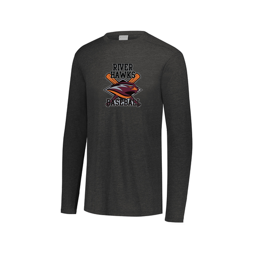 [FTLCUBBK-AXS-LOGO2] Men's LS Ultra-blend T-Shirt (Adult XS, Black, Logo 2)