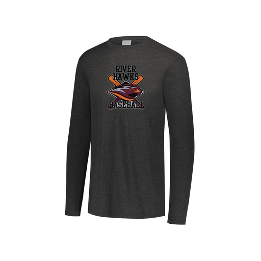 [FTLCUBBK-YS-LOGO2] Youth LS Ultra-blend T-Shirt (Youth S, Black, Logo 2)